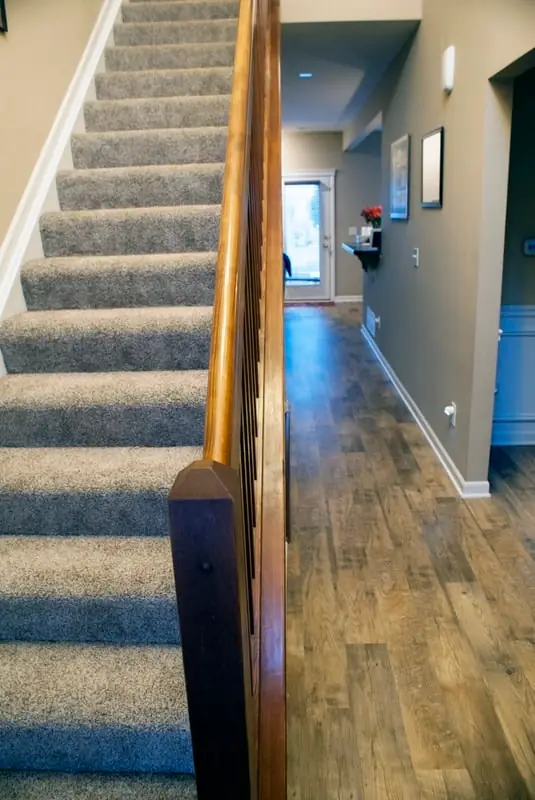 Carpet & Hardwood Transition, Carpet project by Tee's Flooring in New Albany, OH